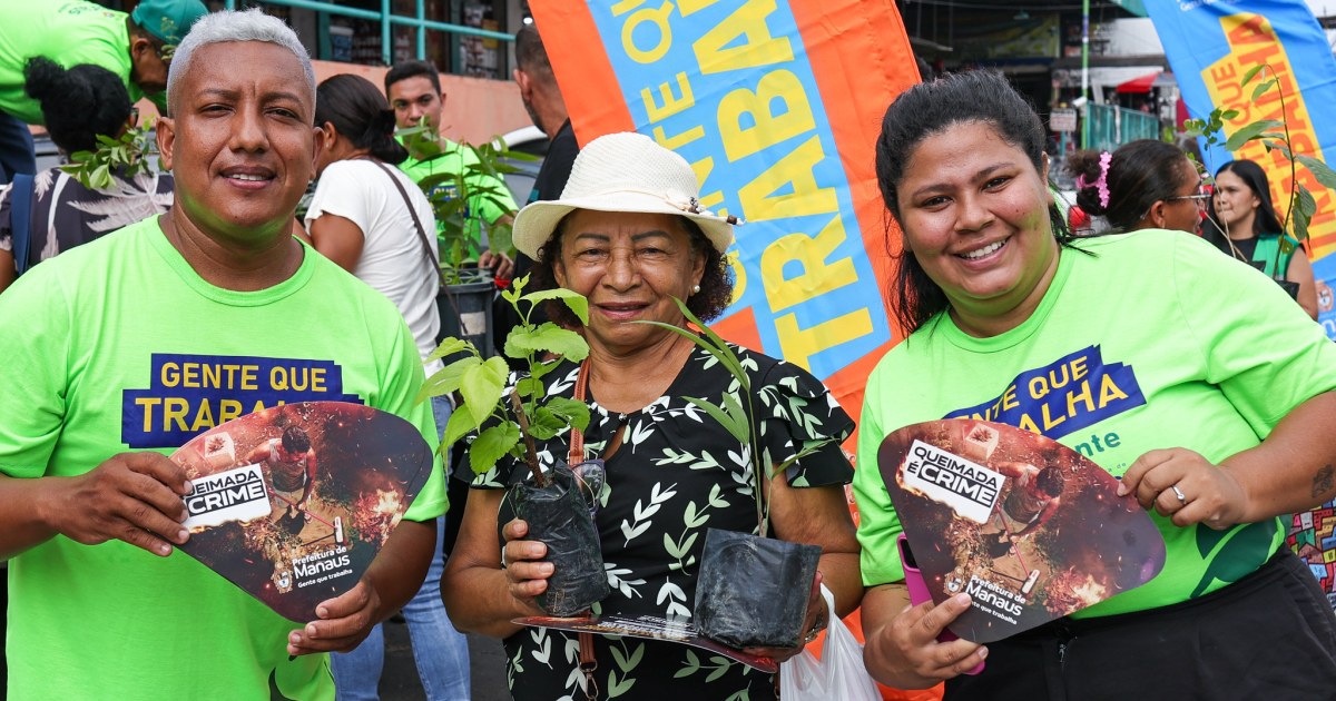 Feira do Produtor será ponto de nova entrega de mudas em Manaus