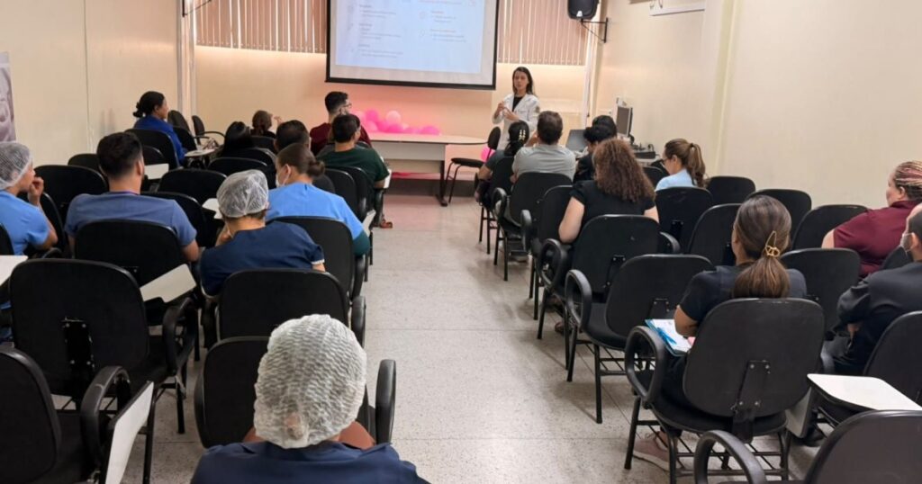 Bebê com hipertensão pulmonar avança para cuidados convencionais na Moura Tapajóz
