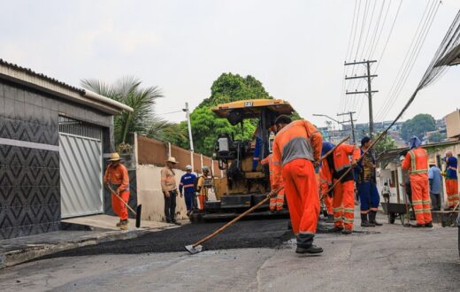 Riacho Doce recebe intervenção viária na rua Paulo Nery, em Cidade Nova