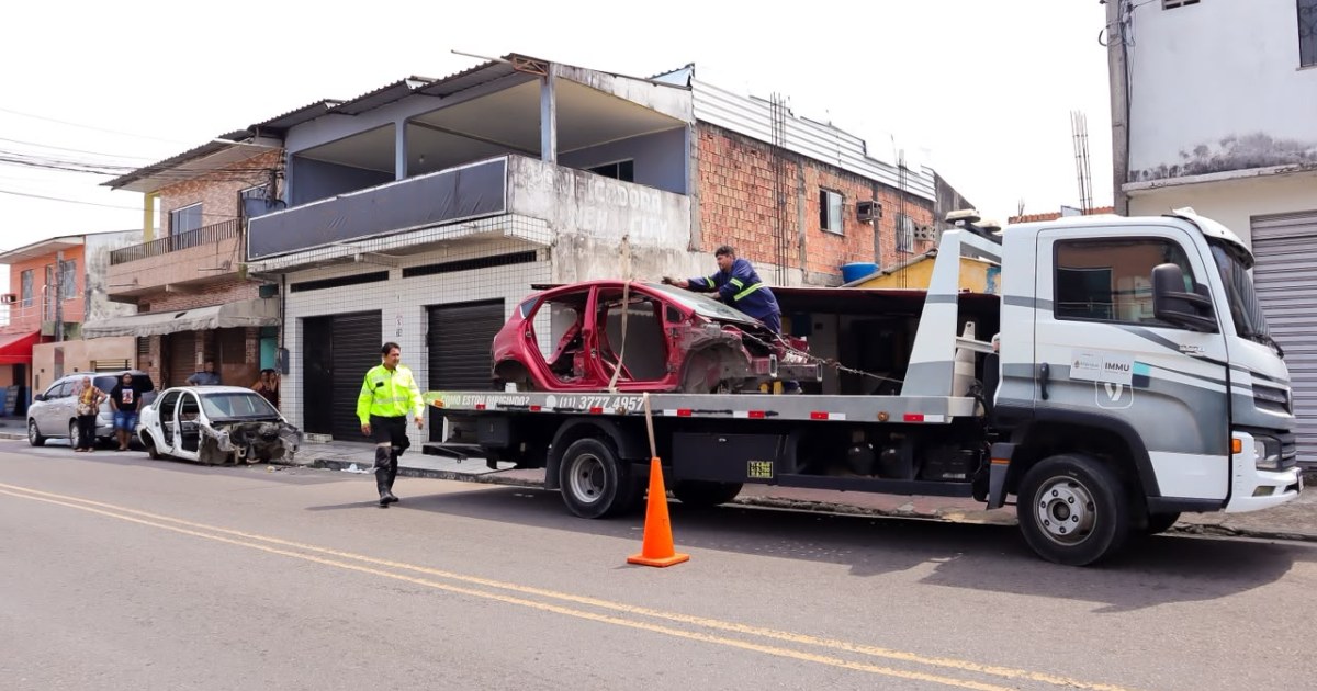 Operação Sucata alcança 72 remoções após nova ação na zona Norte de Manaus