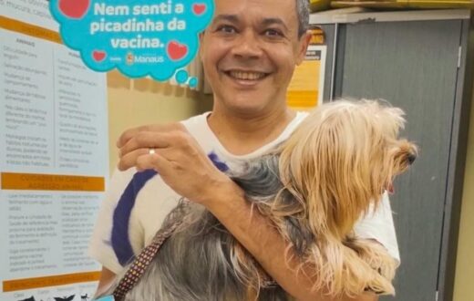 Segundo ano de pontos fixos amplia vacinação antirrábica em Manaus