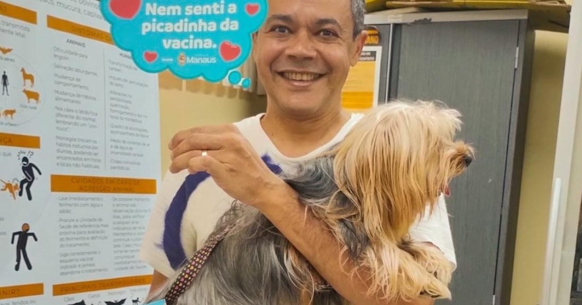 Segundo ano de pontos fixos amplia vacinação antirrábica em Manaus