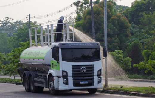 Além do combate ao fogo, Semmas acompanha sobrevivência de mudas durante seca em Manaus